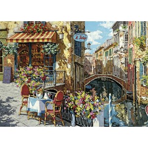 Clementoni (39164) - "Ristorante Tartufo" - 1000 Teile Puzzle