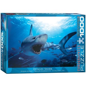 Eurographics (6000-0299) - "Hungriger Hai" - 1000 Teile Puzzle