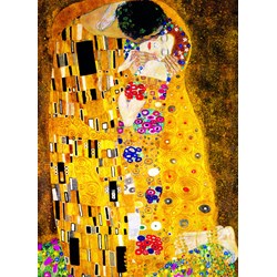 Eurographics (8104-4365) - Gustav Klimt: "Der Kuss von Gustav Klimt" - 100 Teile Puzzle