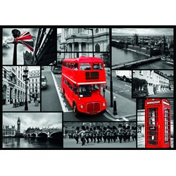 Trefl (102789) - "Montage London" - 1000 Teile Puzzle
