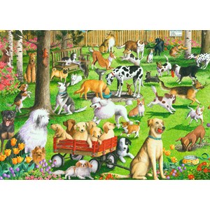 Ravensburger (14870) - "At the Dog Park" - 500 Teile Puzzle