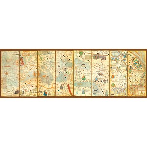 Educa (16355) - "Mappa Mundi 1375" - 3000 Teile Puzzle