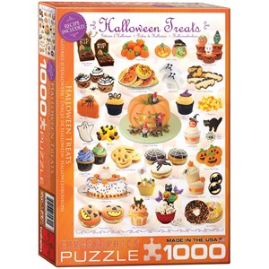 Eurographics (6000-0432) - "Süßigkeiten zu Halloween" - 1000 Teile Puzzle