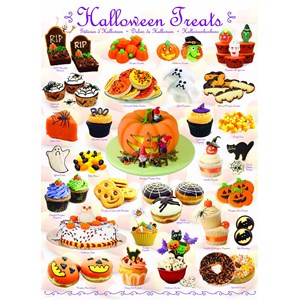 Eurographics (6000-0432) - "Süßigkeiten zu Halloween" - 1000 Teile Puzzle