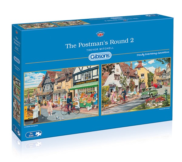 Gibsons (G5030) - "Fahrt des Postboten" - 500 Teile Puzzle