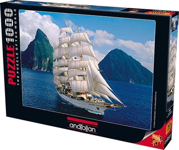 Anatolian (1006) - "Segelschiff" - 1000 Teile Puzzle