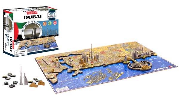4D Cityscape (40046) - "Dubai" - 1200 Teile Puzzle