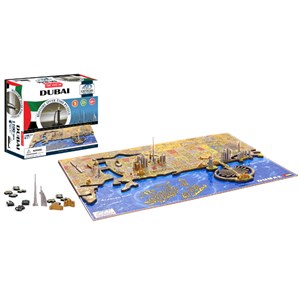4D Cityscape (40046) - "Dubai" - 1200 Teile Puzzle