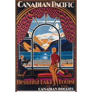 Eurographics (6000-0323) - "Beautiful Lake Louise" - 1000 Teile Puzzle