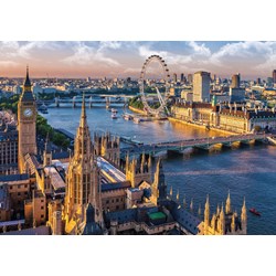 Trefl (10404) - "Londoner Stadtansichten" - 1000 Teile Puzzle