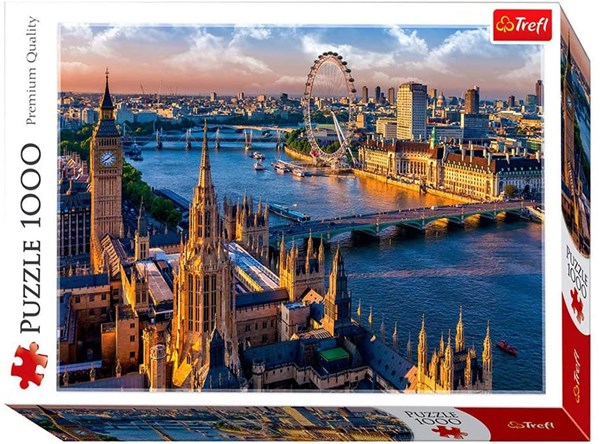 Trefl (10404) - "Londoner Stadtansichten" - 1000 Teile Puzzle