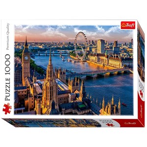 Trefl (10404) - "Londoner Stadtansichten" - 1000 Teile Puzzle