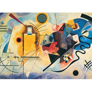 Eurographics (6000-3271) - Vassily Kandinsky: "Gelb, Rot, Blau" - 1000 Teile Puzzle
