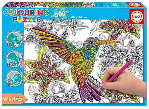 Educa (17083) - "Kolibri" - 300 Teile Puzzle