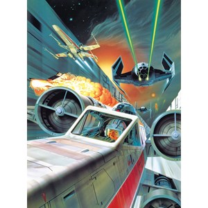 Buffalo Games (11807) - "Star Wars™ 40th Anniversary "Use The Force Luke"" - 1000 Teile Puzzle