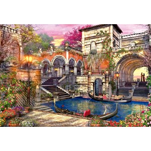 Educa (16320) - Dominic Davison: "Romanze in Venedig" - 3000 Teile Puzzle