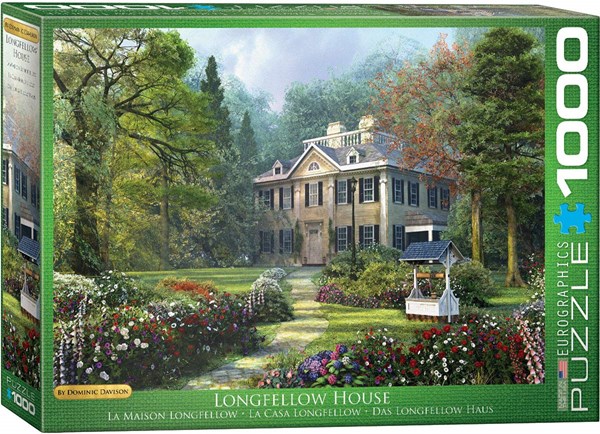 Eurographics (6000-0970) - Dominic Davison: "Das Longfellow Haus" - 1000 Teile Puzzle