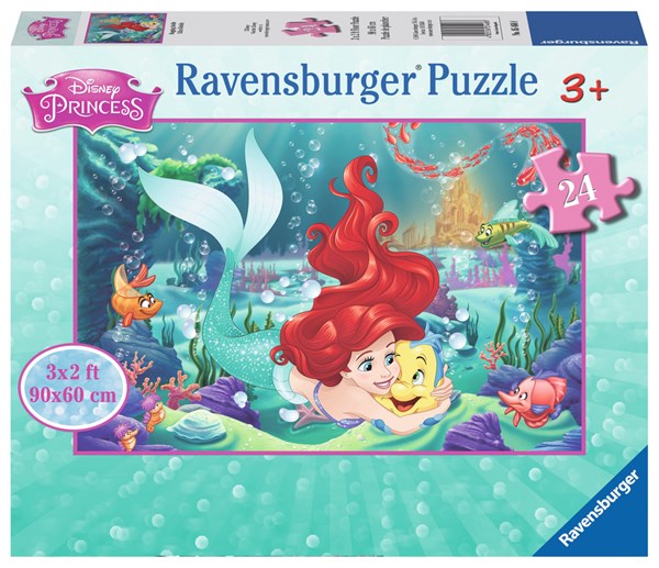 Ravensburger (05468) - "Disney Princess Arielle die Meerjungfrau" - 24 Teile Puzzle