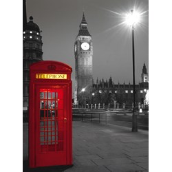 Clementoni (30263) - "Telefonzelle in London" - 500 Teile Puzzle
