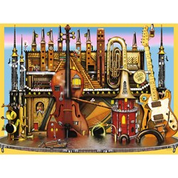 Ravensburger (10524) - Colin Thompson: "Music Castle" - 100 Teile Puzzle