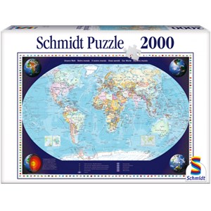 Schmidt Spiele (57041) - "Unsere Welt" - 2000 Teile Puzzle