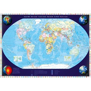 Schmidt Spiele (57041) - "Unsere Welt" - 2000 Teile Puzzle