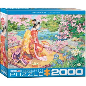 Eurographics (8220-0975) - Haruyo Morita: "Haru No Uta" - 2000 Teile Puzzle