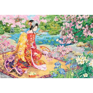 Eurographics (8220-0975) - Haruyo Morita: "Haru No Uta" - 2000 Teile Puzzle