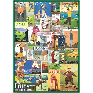 Eurographics (6000-0933) - "Alte Golf" - 1000 Teile Puzzle