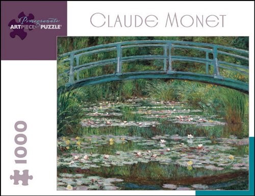 Pomegranate (AA380) - Claude Monet: "The Japanese Footbridge" - 1000 Teile Puzzle