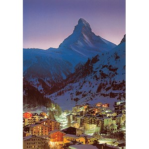 Tomax Puzzles (30-032) - "Night in Zermatt" - 300 Teile Puzzle