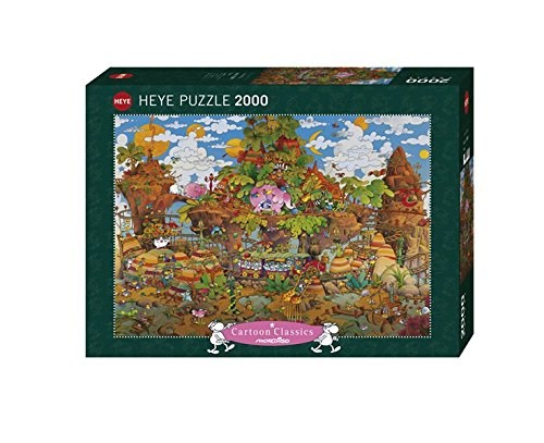 Heye (29360) - Guillermo Mordillo: "Train" - 2000 Teile Puzzle