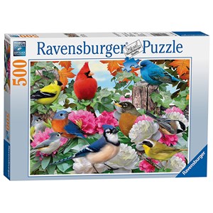 Ravensburger (14223) - Howard Robinson: "Garden Birds" - 500 Teile Puzzle