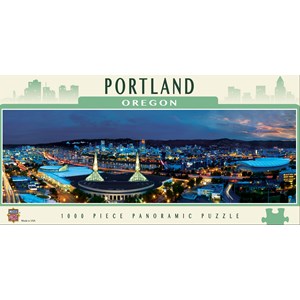 MasterPieces (71590) - James Blakeway: "Portland" - 1000 Teile Puzzle
