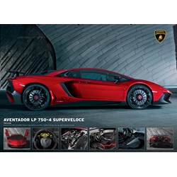 Eurographics (6000-0871) - "Lamborghini Aventador 750-4 SV" - 1000 Teile Puzzle