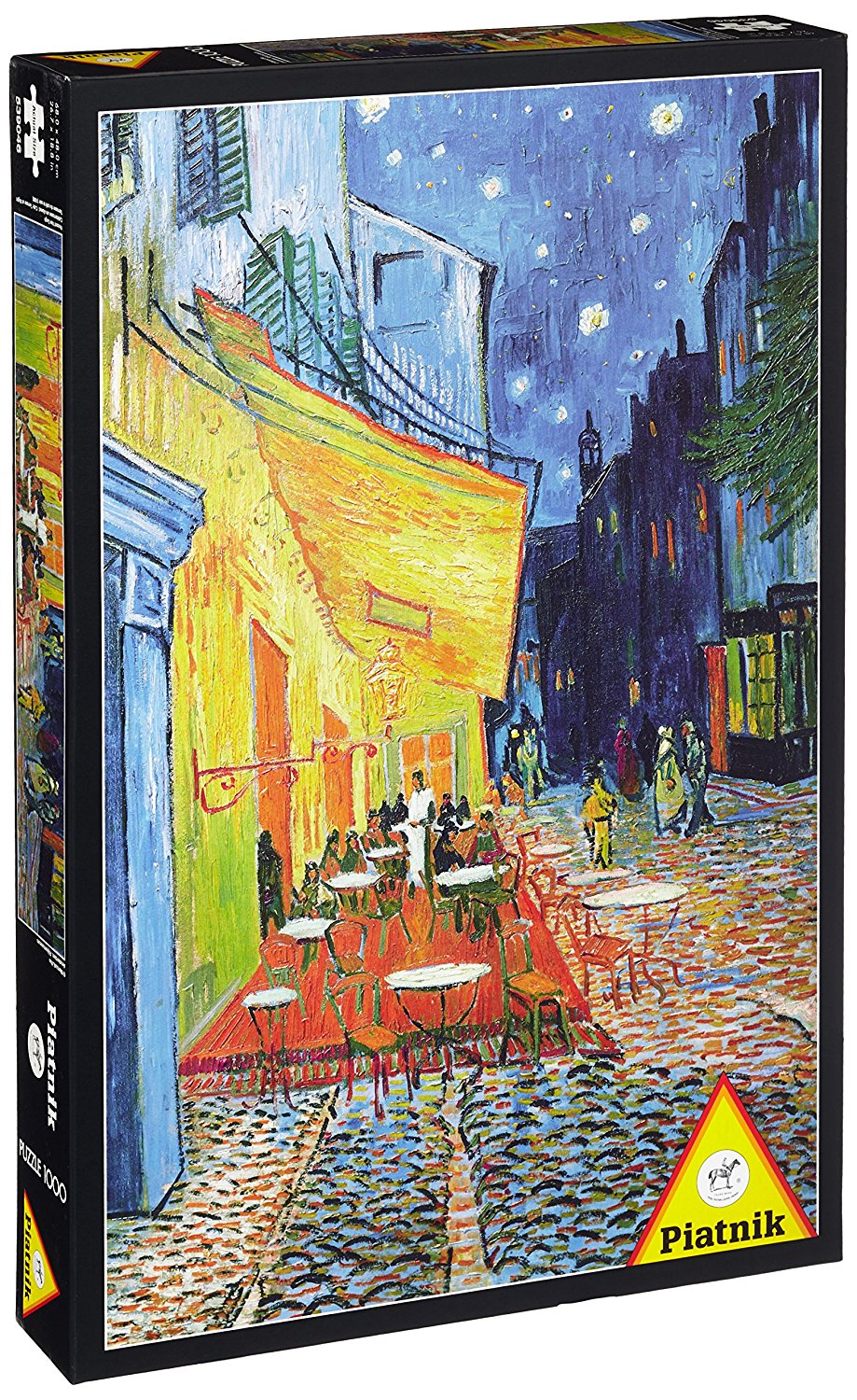Piatnik 539046 Vincent van Gogh Cafeterrasse am Abend 1000 Teile Puzzle 