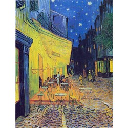 Piatnik (539046) - Vincent van Gogh: "Caféterrasse am Abend" - 1000 Teile Puzzle