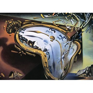 Eurographics (6000-0842) - Salvador Dali: "Weiche Uhr im Moment ihrer ersten Explosion" - 1000 Teile Puzzle