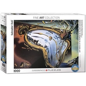 Eurographics (6000-0842) - Salvador Dali: "Weiche Uhr im Moment ihrer ersten Explosion" - 1000 Teile Puzzle