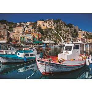 Jumbo (18543) - "Symi, Griechenland" - 1000 Teile Puzzle