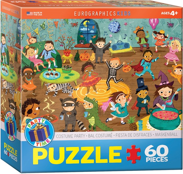 Eurographics (6060-0470) - "Costume Party" - 60 Teile Puzzle