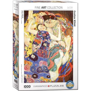 Eurographics (6000-3693) - Gustav Klimt: "Jungfrauen" - 1000 Teile Puzzle