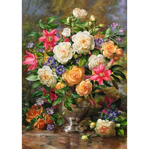 Trefl (45003) - "Flowers for the Queen Elizabeth" - 4000 Teile Puzzle