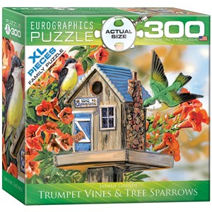 Eurographics (8300-0602) - Janene Grende: "Trompetenblume" - 300 Teile Puzzle