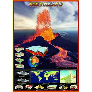 Eurographics (6000-2998) - "Die Vulkane" - 1000 Teile Puzzle