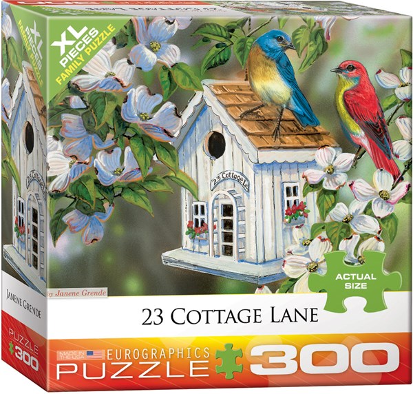 Eurographics (8300-0601) - Janene Grende: "23 Cottage Lane" - 300 Teile Puzzle