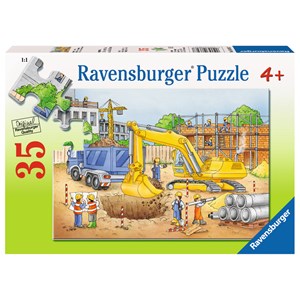 Ravensburger (08646) - "Busy Builders" - 35 Teile Puzzle