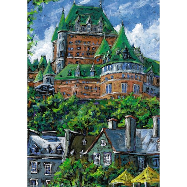 Ravensburger (19532) - "Chateau Frontenac, Québec" - 1000 Teile Puzzle