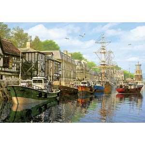 Educa (16313) - Dominic Davison: "Harbour" - 2000 Teile Puzzle