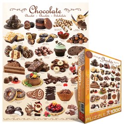 Eurographics (6000-0411) - "Chocolate" - 1000 Teile Puzzle